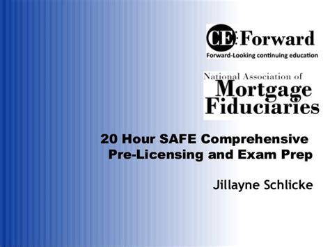 20 hour pre license test hard|Preparing for the SAFE Test .